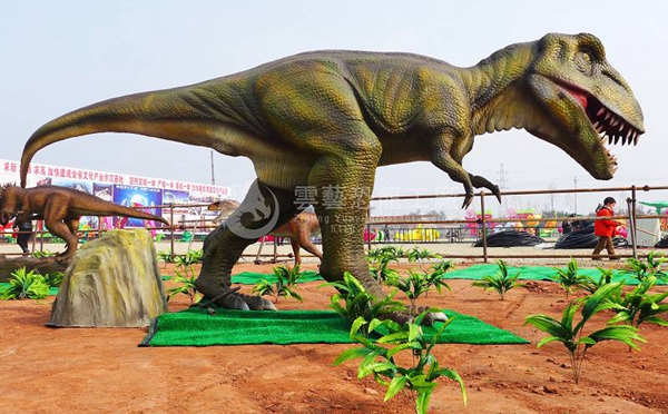 Bazhong Dinosaur Exhibition-Simulated Living 5m Tyrannosaurus Rex