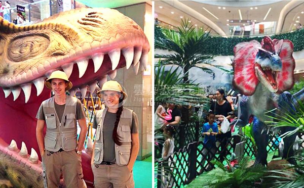 Malaysian dinosaurs on display