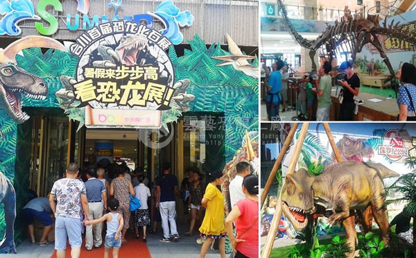Chongqing Hechuan BBK Plaza Dinosaur Exhibition