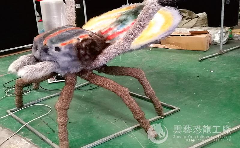 Simulation insect-peacock spider